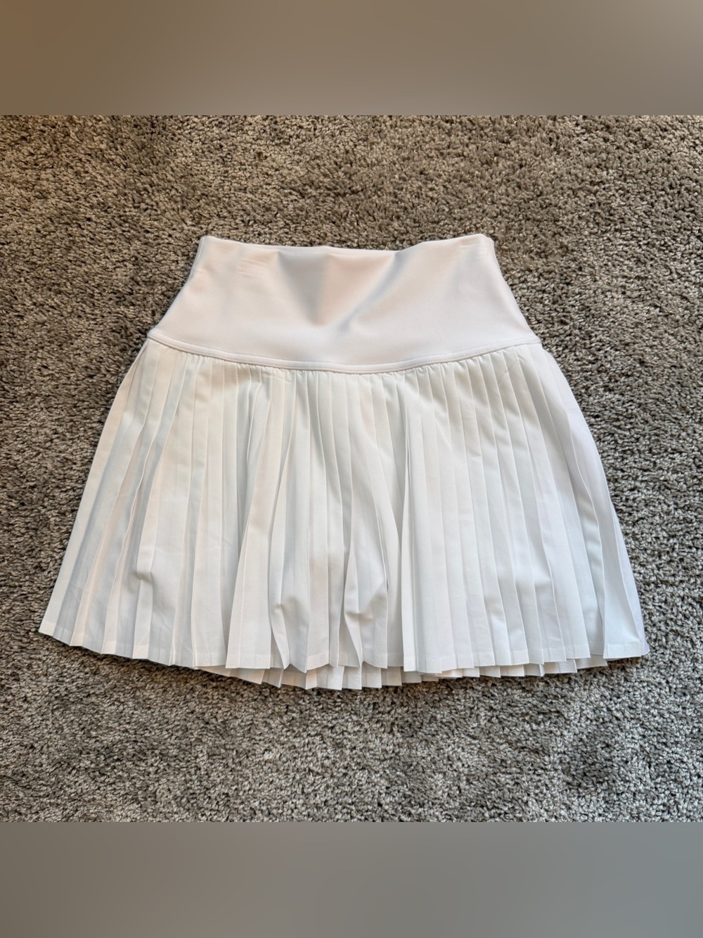 Alo Yoga Grand Slam Tennis Skirt White XXS